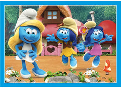 Trefl 4‑in‑1 “Smurf Village” Puzzle | 34656