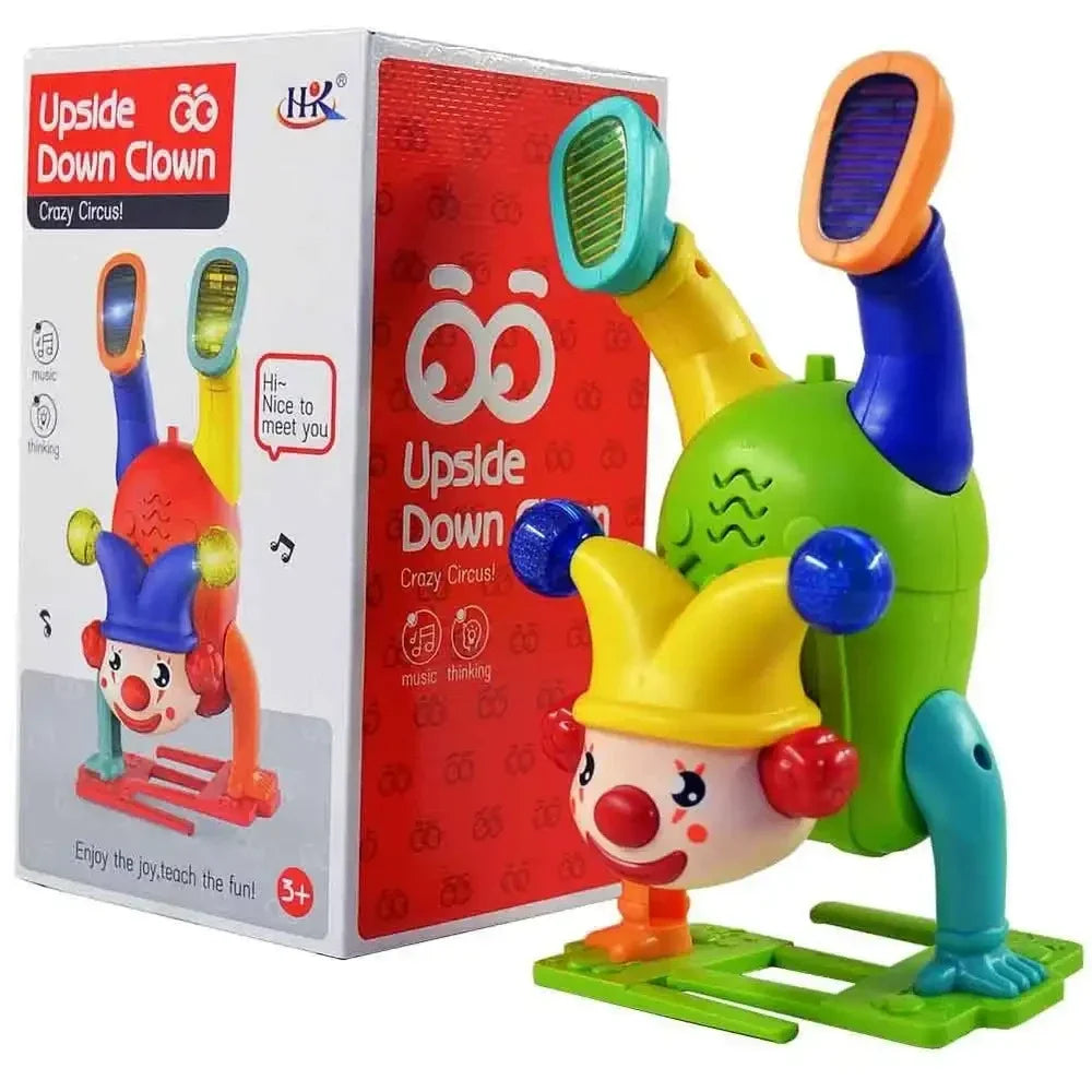 HK Upside Down Clown Crazy Circus Toy with Music & Light | 663B
