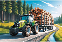 Trefl “Forestry Tractor” Puzzle (100 pcs) | 16493