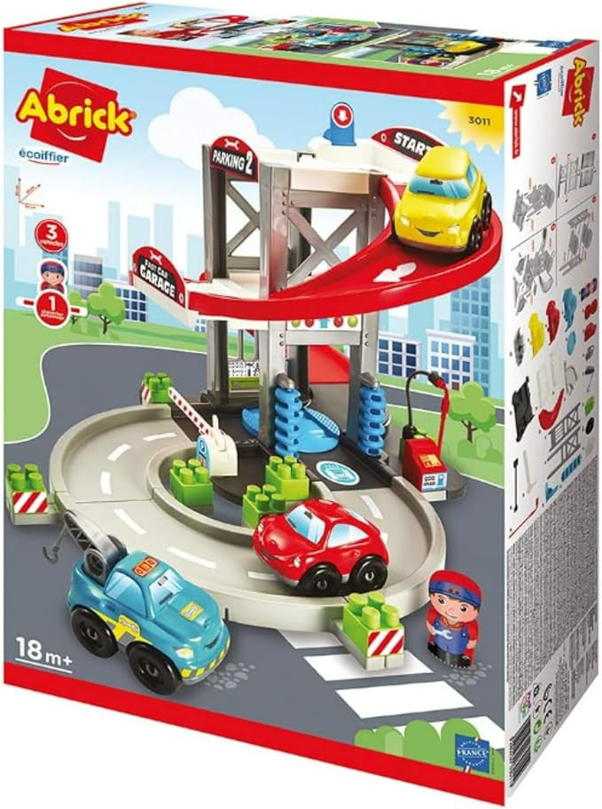 Ecoiffier Abrick Garage Playset | 0003011