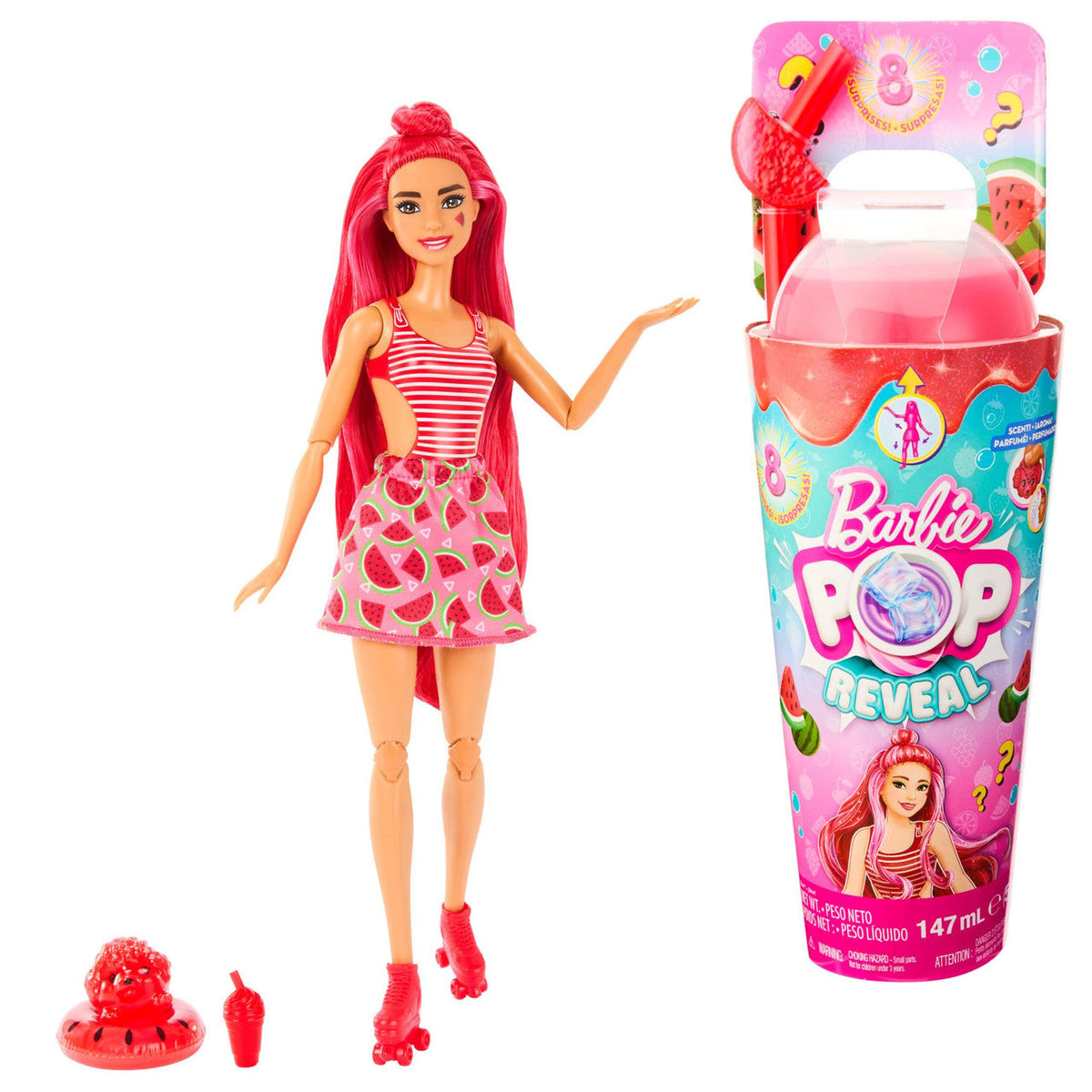 Barbie Pop Reveal Melon Scented Doll – Deluxe Version | MTBBHNW43