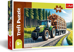 Trefl “Forestry Tractor” Puzzle (100 pcs) | 16493