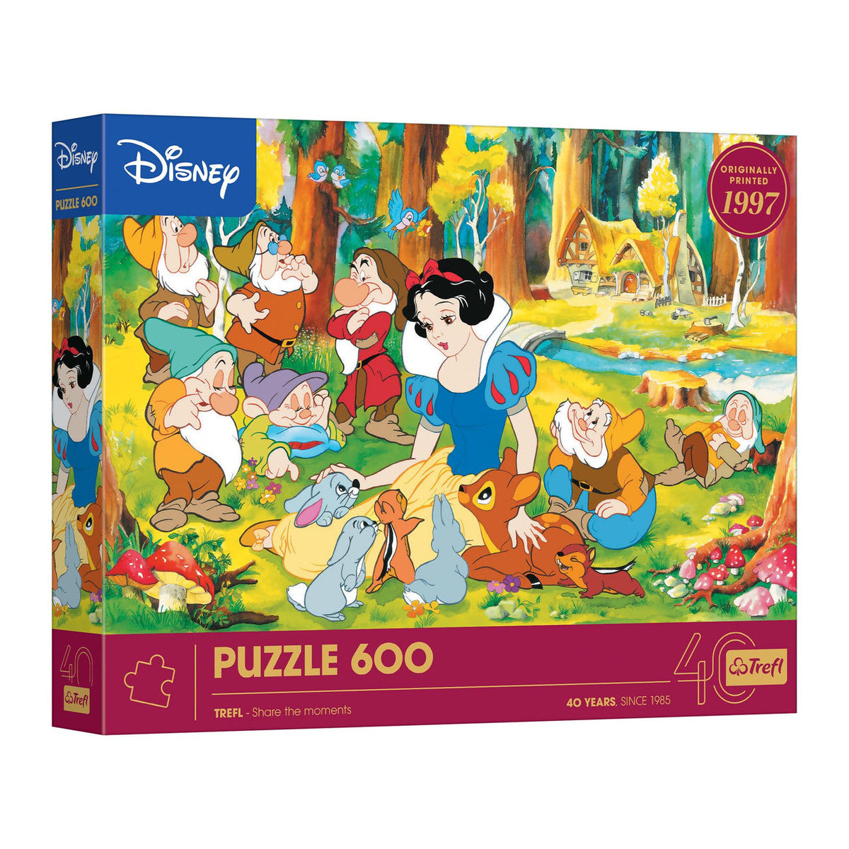 Trefl 600-Piece 40th Anniversary Snow White Puzzle | 37603