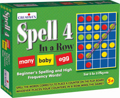 Creatives Spell 4 In a Row - Beginner Spelling Board Game | 1064