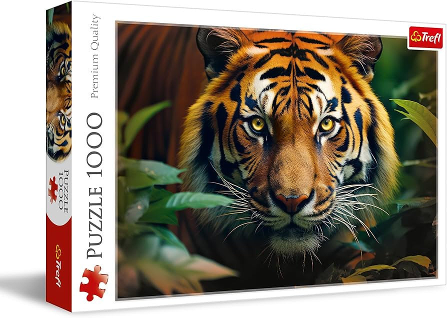 Trefl Wild Tiger Puzzle - 1000 Pieces | 10798