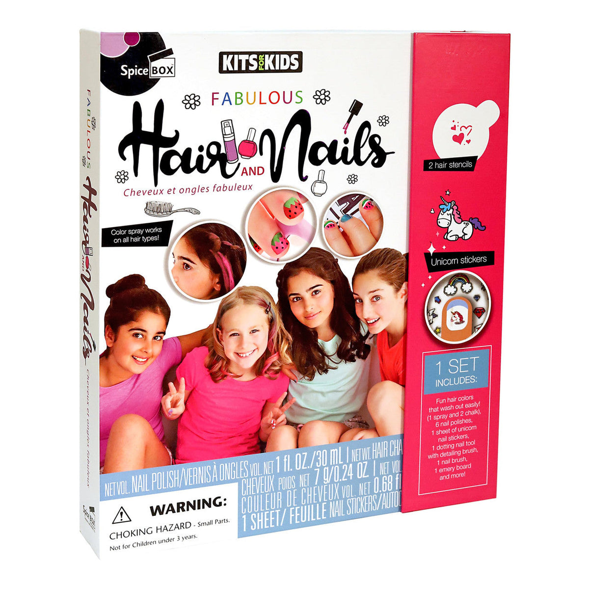 SpiceBox KK Fabulous Hair & Nails Kit | SX11837