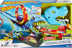 Hot Wheels City T-Rex Chomp-Down Playset | MTHWHKX42
