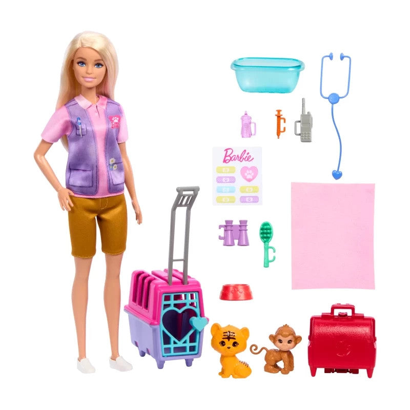 Barbie Animal Rescue & Recovery Playset 1 | MTBBHRG50