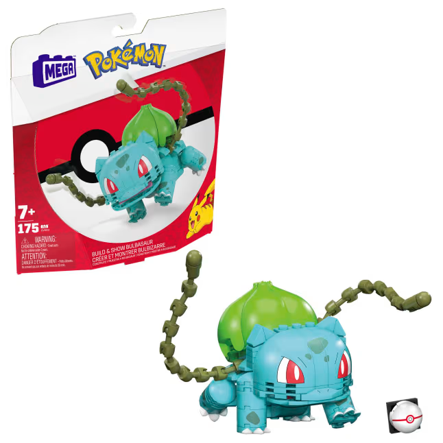 Pokémon Bulbasaur Figure – Same Scale Series | MTMGGVK83
