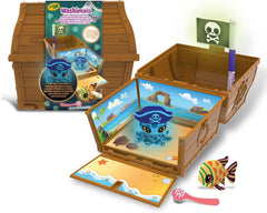 Crayola WASHIMALS GLOW OCEAN PETS - TREASURE CHEST | CY747510