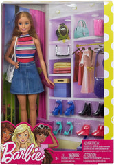 Barbie Fashion Doll with 3 Outfits & Fashion Accessories | HYT61