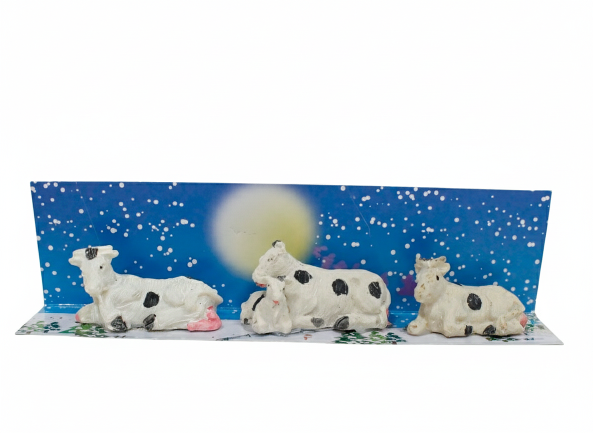 Nativity Cows Figurine Set | A34