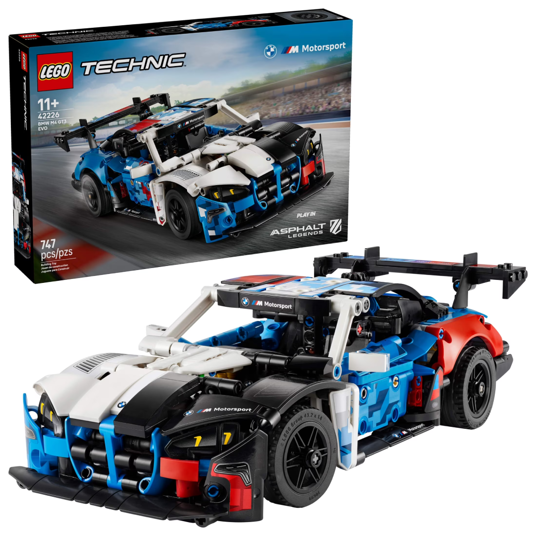 LEGO BMW M4 GT3 EVO Race Car Building Set | 42226