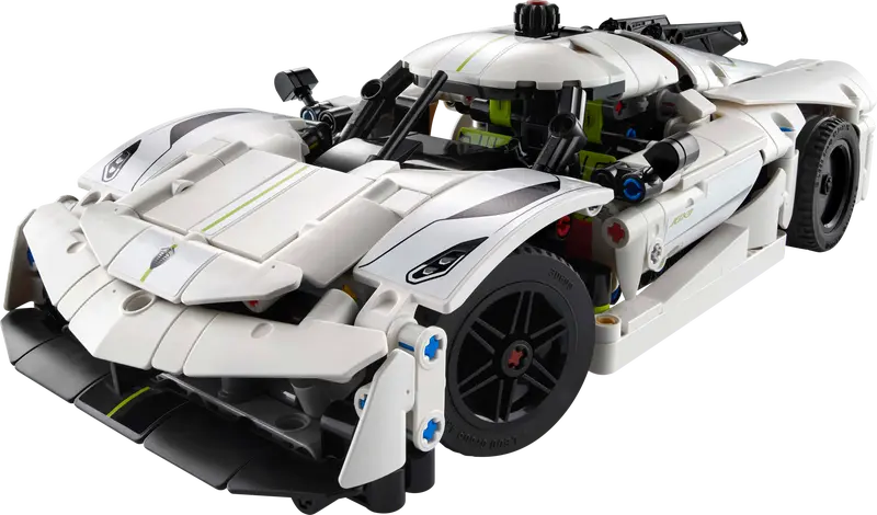 LEGO Technic Koenigsegg Jesko Absolut White Hypercar | 42184