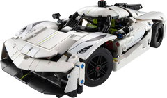 LEGO Technic Koenigsegg Jesko Absolut White Hypercar | 42184