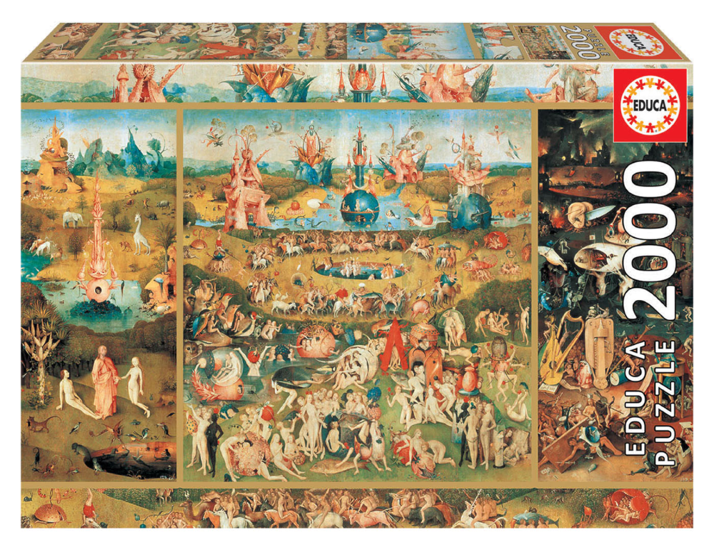 Educa The Garden of Earthly Delights 2000-Piece Puzzle | 18505