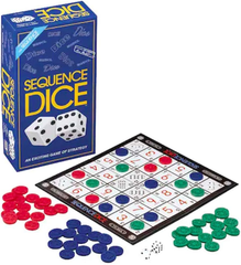 Sequence Dice - Classic Strategy Dice & Board Game for Families | AL55206