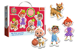 Trefl Cocomelon - My First Puzzles 6-Piece Toddler Puzzle Set | 36129