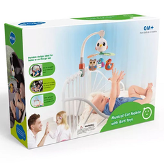 Mola Baby Crib Mobile with Hanging Toys & Music | E995