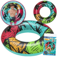 Bestway Inflatable Neon Tropic Swim Ring - Palm Paradise | P-36350