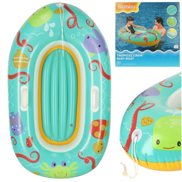 Bestway Inflatable Boat - Marine Life Design | P-34009