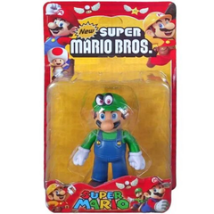Super Mario Bros Action Figure - Luigi Character Toy | DSN5314