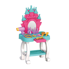 Dede Disney Frozen Beauty Table 04000 — Castle Vanity Play Set | 15 Pcs Accessories