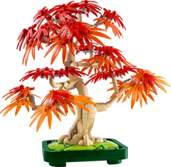 LEGO Japanese Red Maple Bonsai Tree - Botanical Display Model - 474 Pieces | 10348
