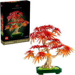 LEGO Japanese Red Maple Bonsai Tree - Botanical Display Model - 474 Pieces | 10348