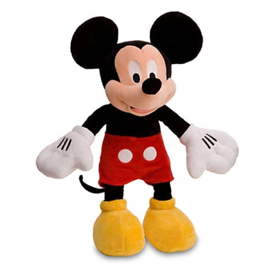 Mickey Mouse Plush Toy - Classic Red Shorts Soft Stuffed Doll | 1048056