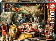 Educa 20245 - Royal Animal Gathering Puzzle (1500 Pieces) | 20245