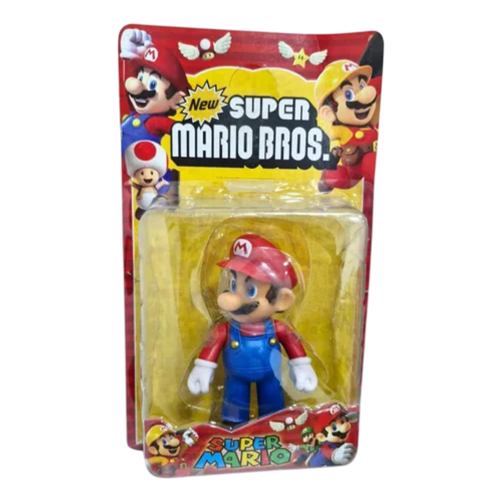 Super Mario Bros Action Figure - Classic Mario Edition | DSN5314