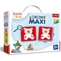 Trefl Memos Maxi Babies and Teddy Memory Game | 02332