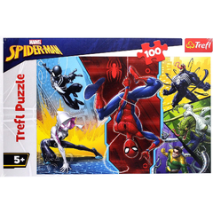 Trefl Disney Marvel Spider-Man Upside Down 100-Piece Puzzle | 16347