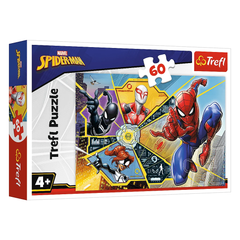 Trefl Spider-Man On the Web 60-Piece Puzzle | 17372