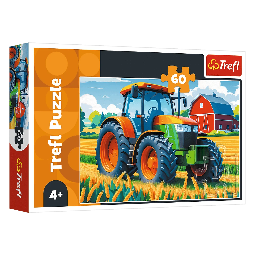 Trefl Farmer’s Vehicle 60-Piece Puzzle | 16492