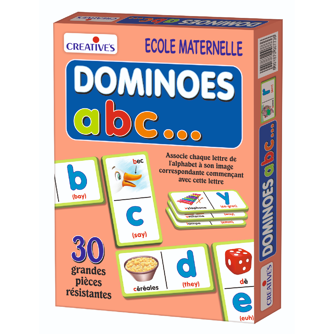 Creatives Dominoes ABC Educational Game 24P | 1194