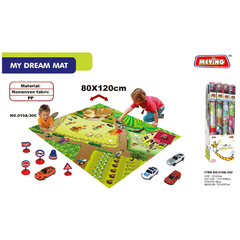 Traffic Activities Mat Playset | 019A-30C