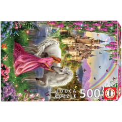 Educa Enchanted Castle & Unicorn 500-Piece Puzzle | 17985