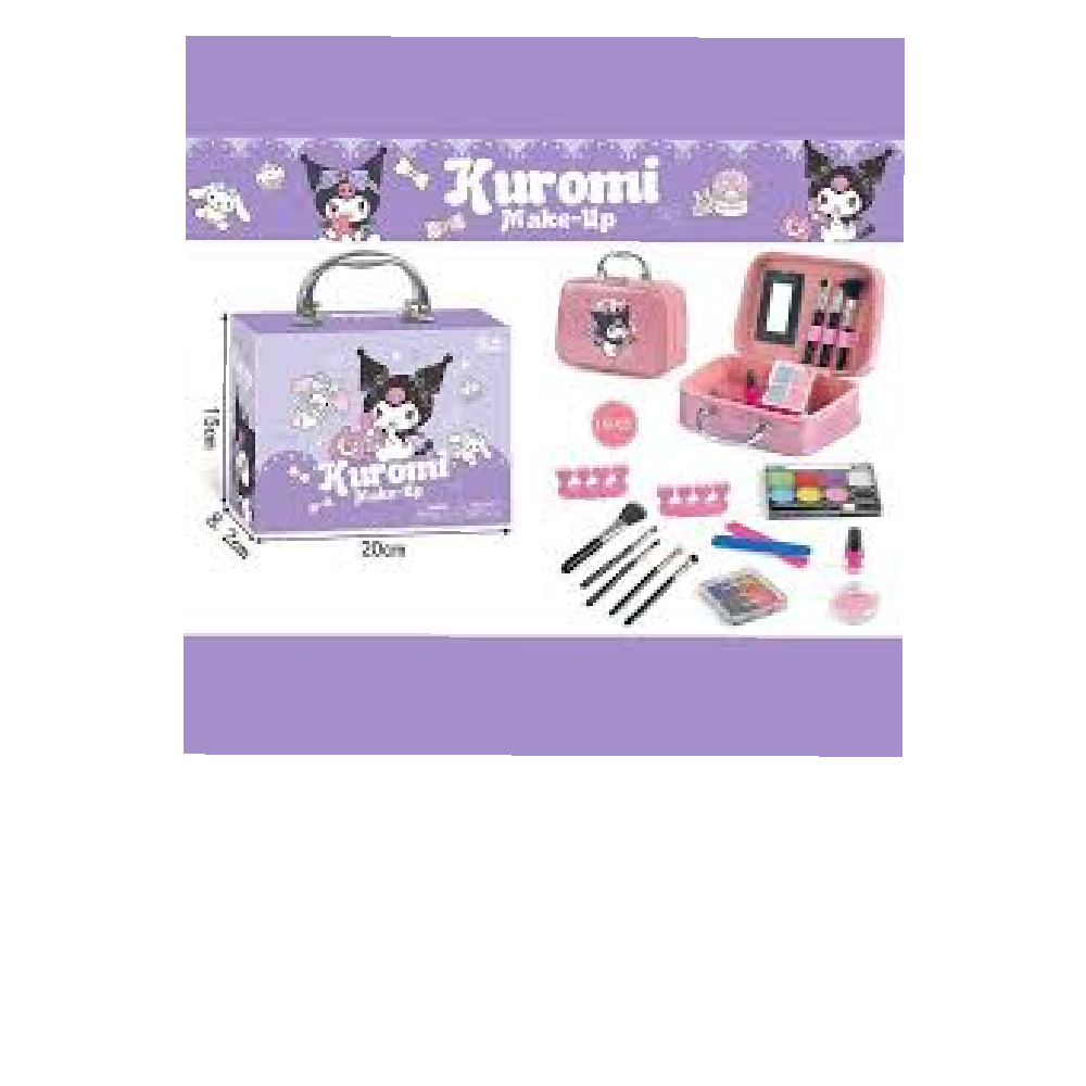 Kuromi Make-Up Beauty Case Set – 22 Pieces | FT2106-F