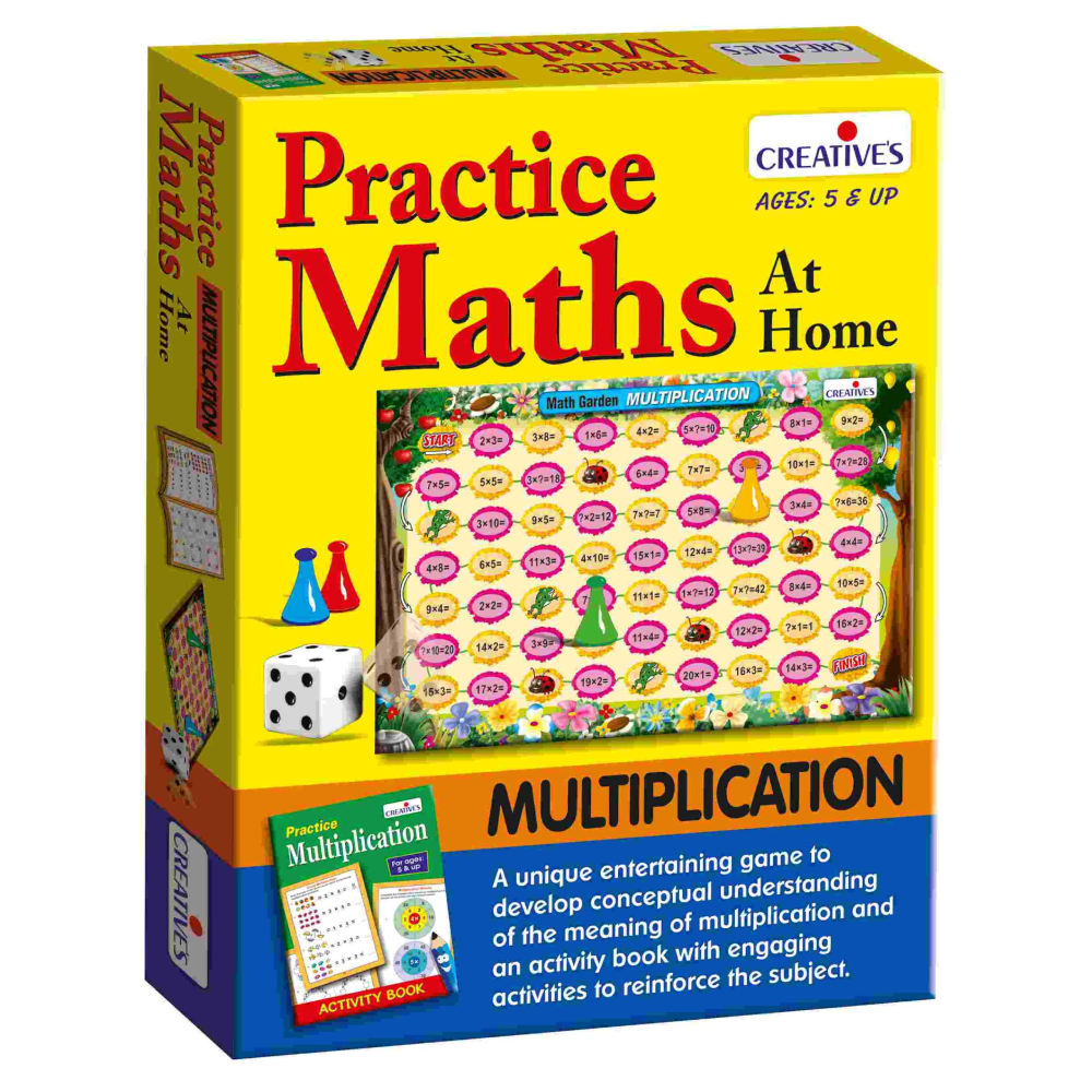 Creatives Practice Maths At Home - Multiplication | 1071