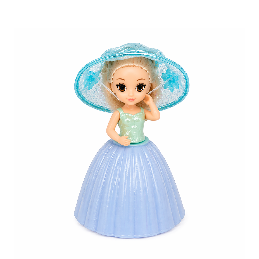 Mini Cupcake Princess Transform Doll – Blue Dress Edition | LM2505-4