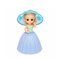 Mini Cupcake Princess Transform Doll – Blue Dress Edition | LM2505-4