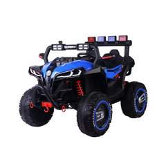 Super Kids 4x4 Electric Ride-On Buggy with LED Lights - Blue | S985BL
