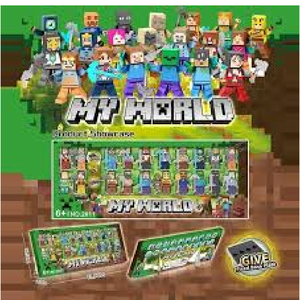My World Mini Figure Set with Base Plate | 2612