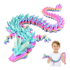 3D Articulated Dragon Toy (Flexible Sensory Model) | C-009