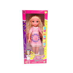 Fashion Doll with Long Hair & Pink Dress | GL100439