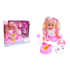 Baby Doll with Feeding & Potty Accessories | GL100460
