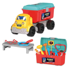 Sonic Prime Medical Truck Play Set with Doctor Accessories - Kids Pretend Play Toy | 03834