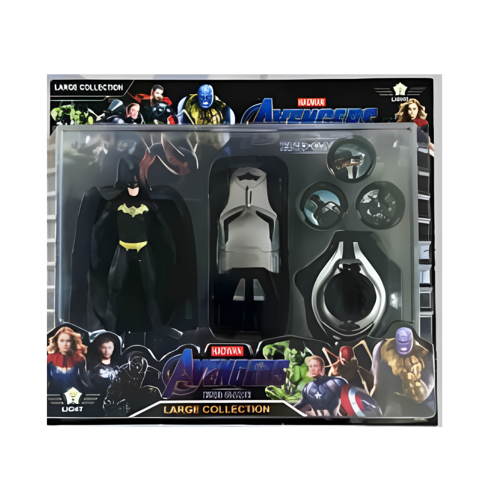 Superhero Action Figure & Car Play Set Batman | 826-189